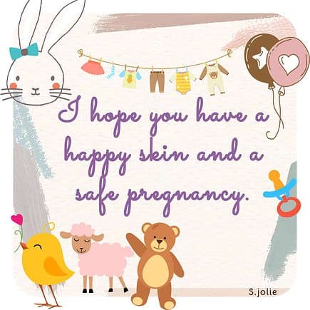 Skin education instagram pregnancy